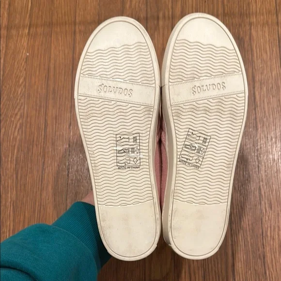Soludos Llama Dusty Rose Slip-On Sneaker 6.5 - Picture 4 of 7